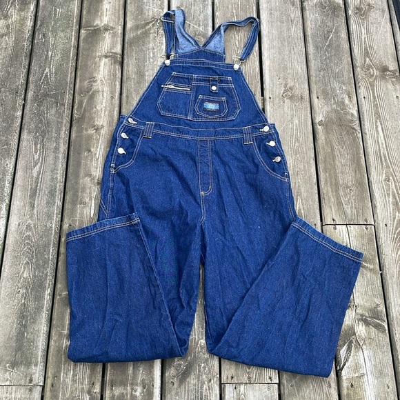 Vintage Gemini Jeans Denim Jean Overalls Coveralls Unisex - Picture 3 of 15